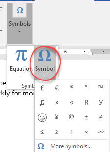 Prime Symbol Microsoft Word For Mac